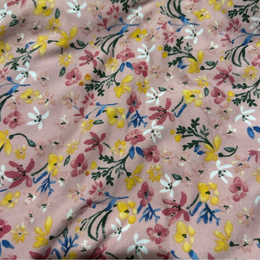 Floral Spring Stretch Fabric - Picture 3 of 3